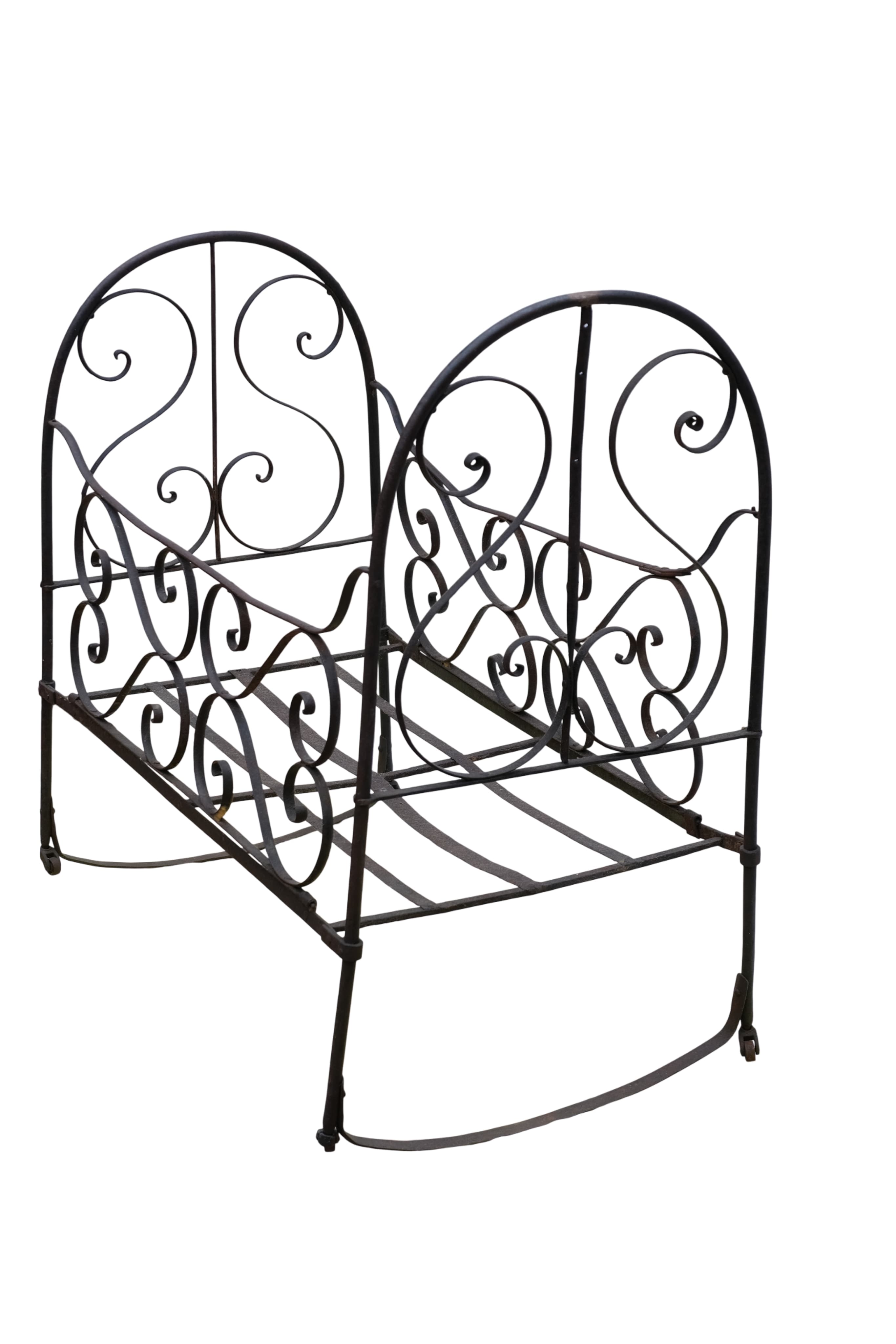 Cuna Siglo XX de Hierro Forjado