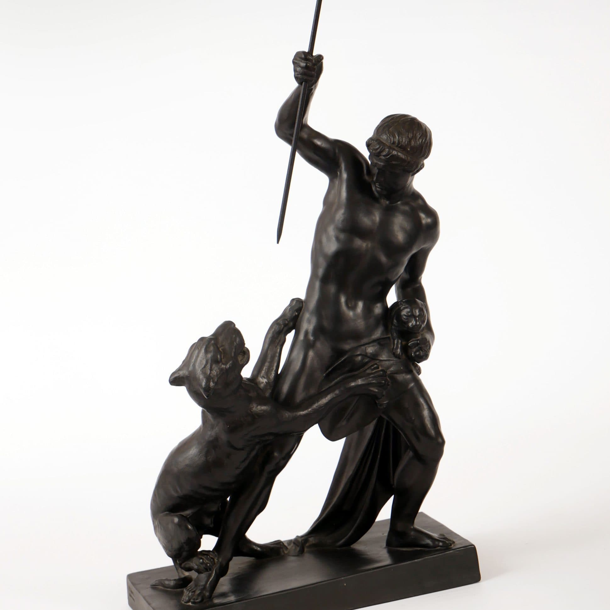 Pantherjäger del Siglo XIX en Terracota Negra