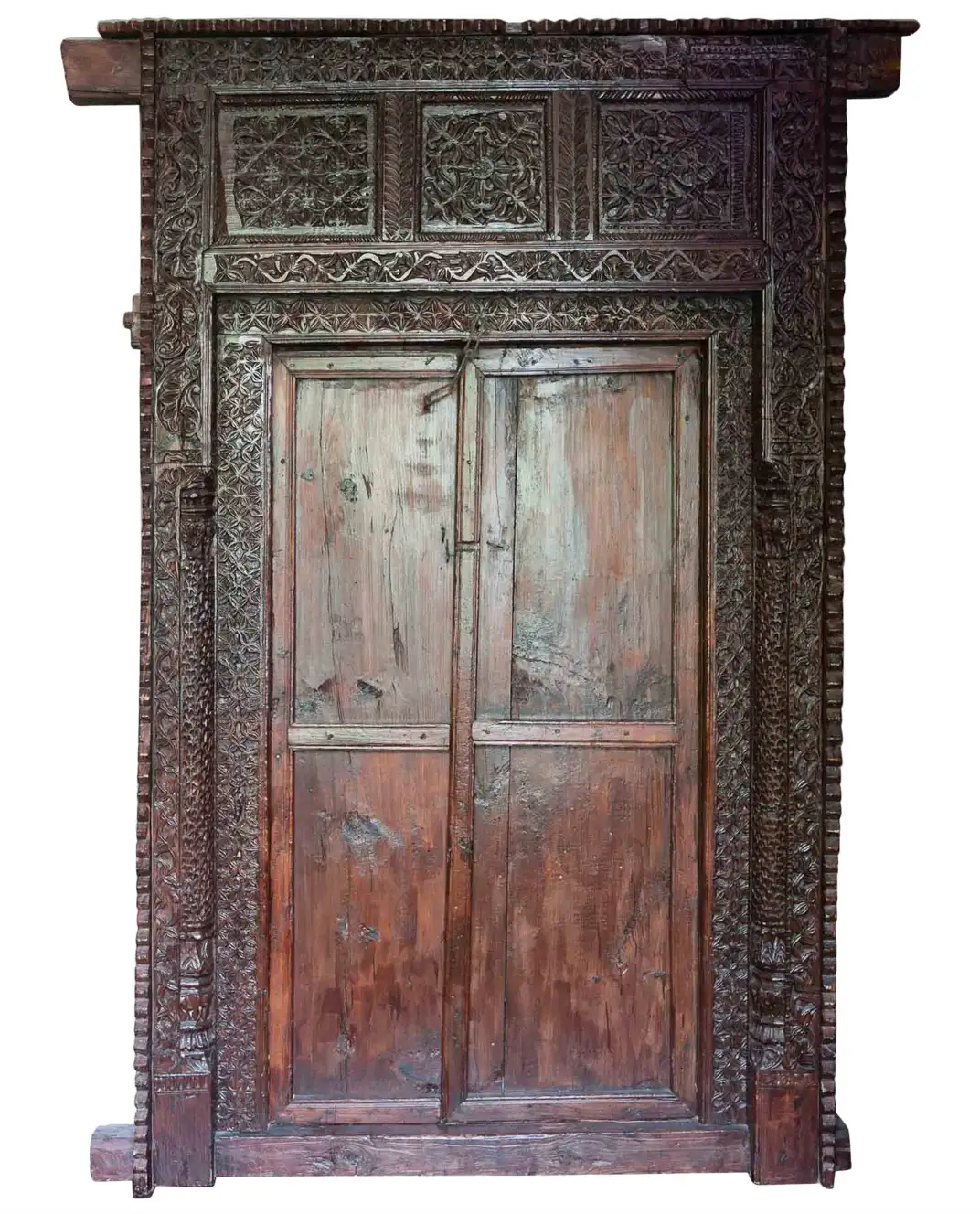 Marco y Puertas Indo-Coloniales Talladas, Siglo XIX