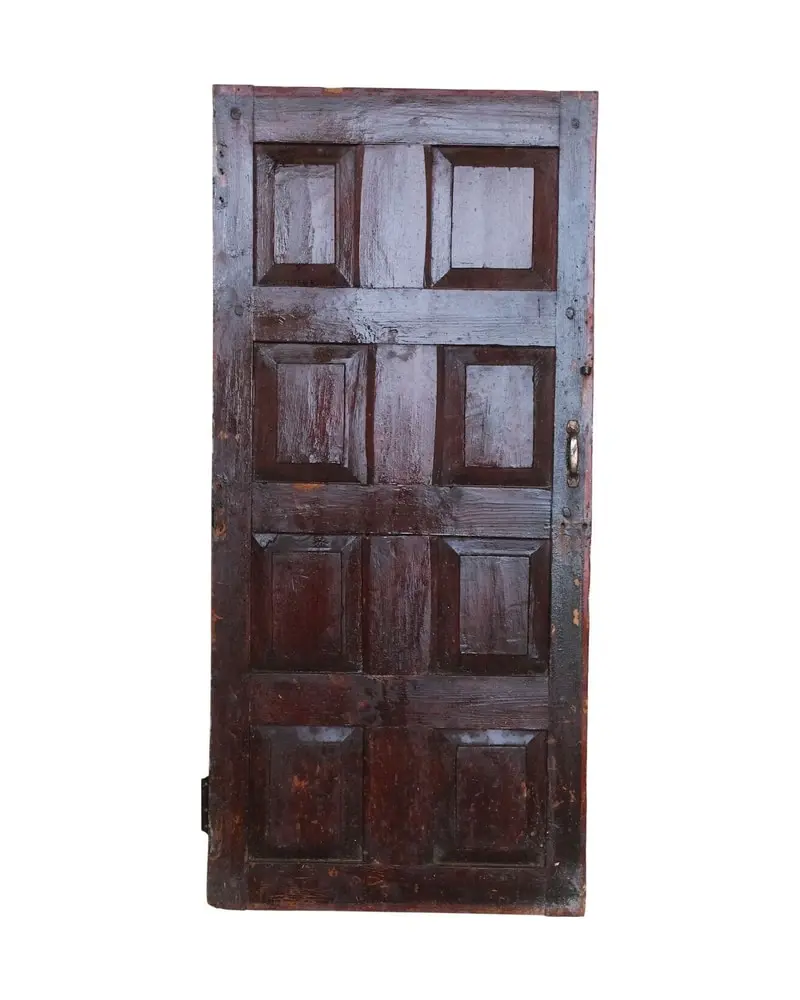 Puerta Rústica Castellana de Cuarterones en Pino, Siglo XIX-XX, Puertas Castellanas, Siglo XIX · vista 5/8