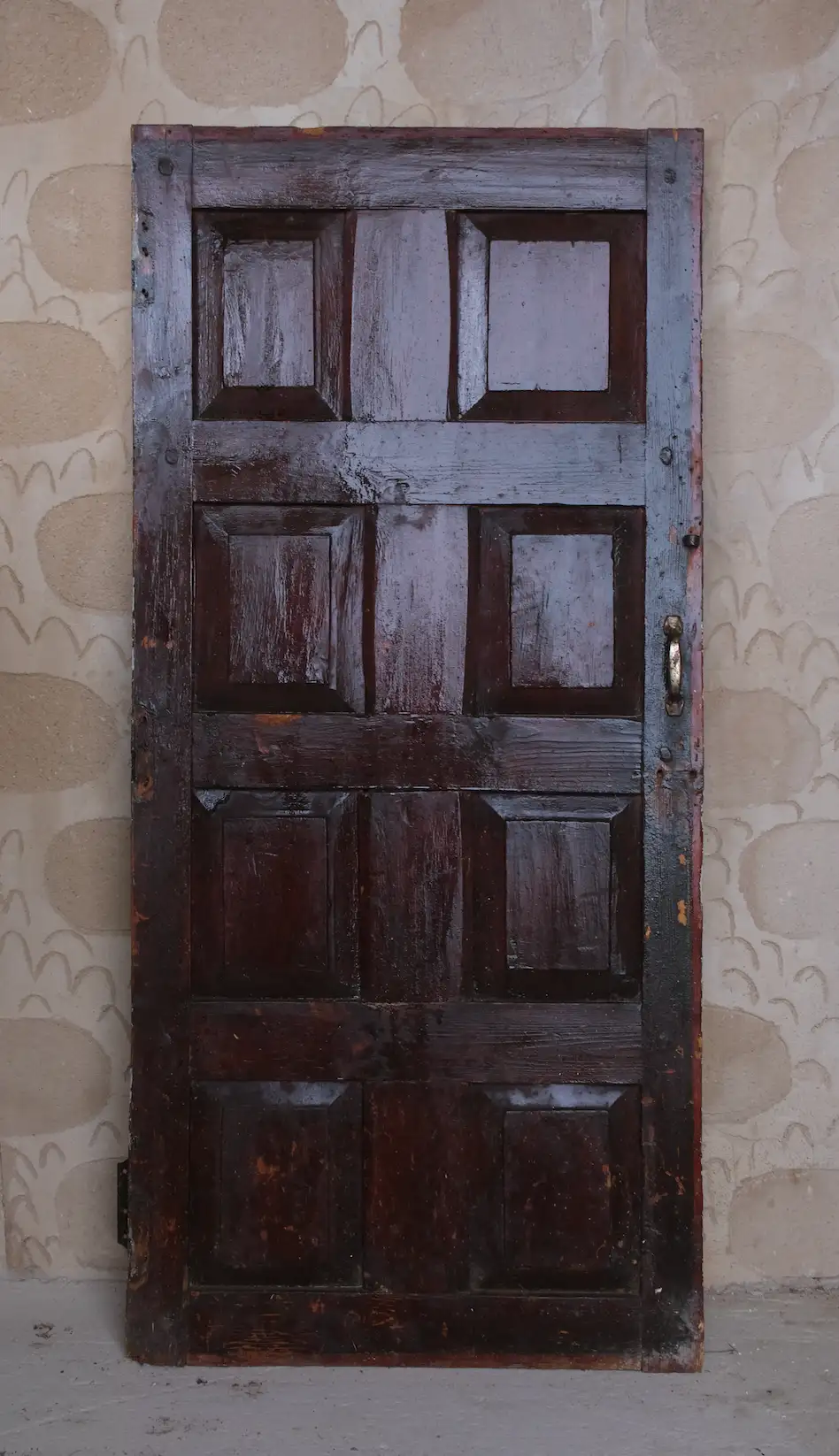 Puerta Rústica Castellana de Cuarterones en Pino, Siglo XIX-XX