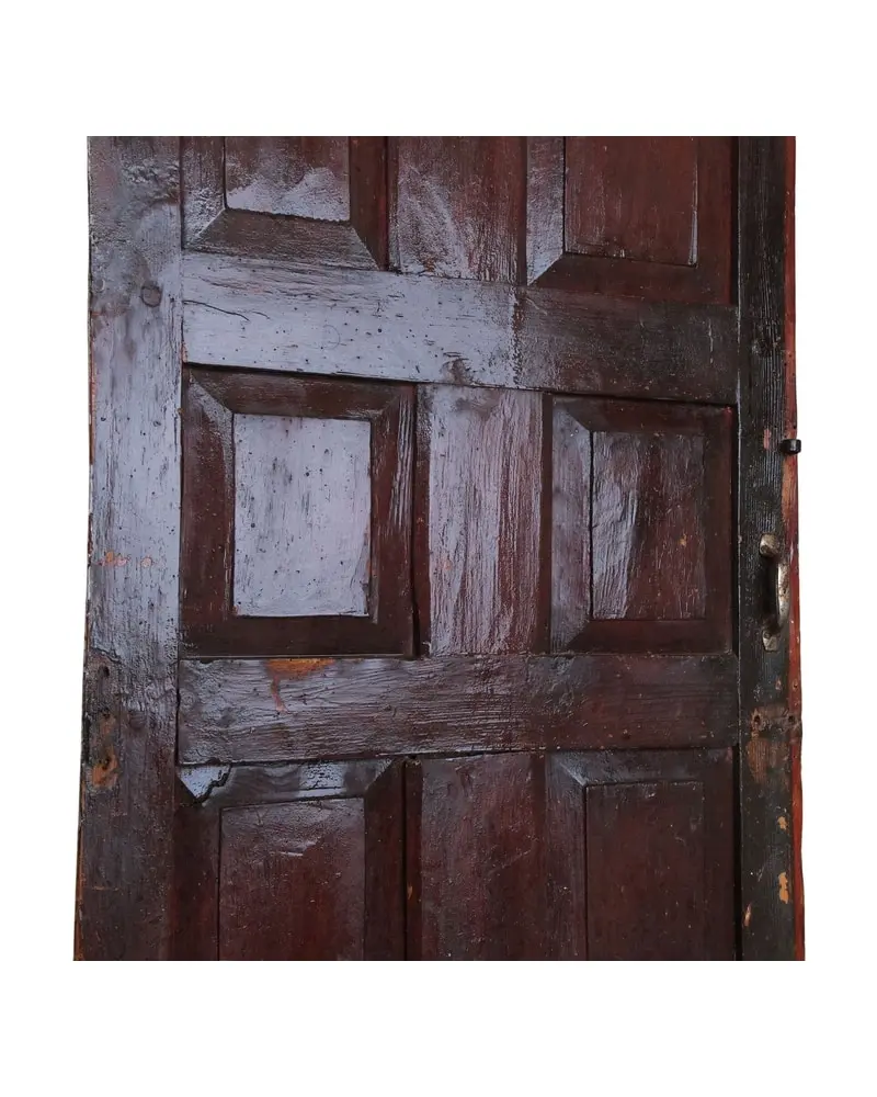 Puerta Rústica Castellana de Cuarterones en Pino, Siglo XIX-XX, Puertas Castellanas, Siglo XIX · vista 3/8