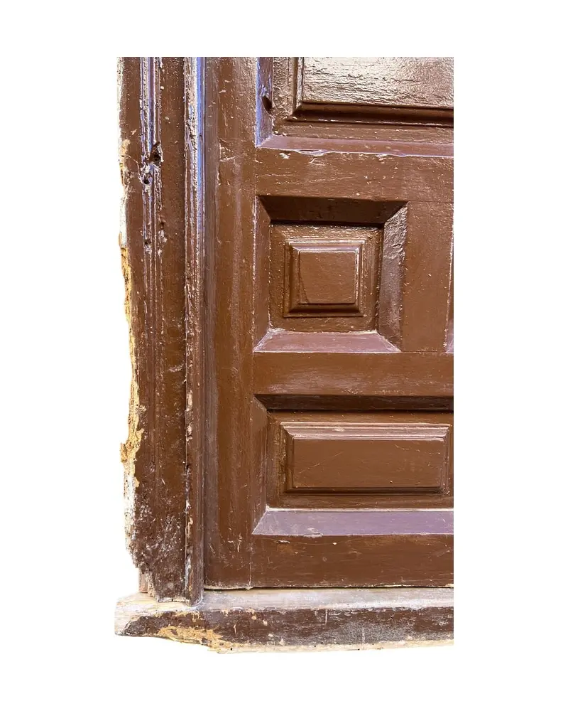 Puerta Castellana de Cuarterones en Roble – Siglo XVIII, Puertas Castellanas, Siglo XVIII · vista 4/9