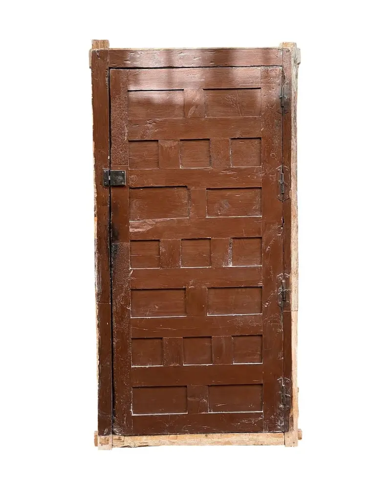Puerta Castellana de Cuarterones en Roble – Siglo XVIII, Puertas Castellanas, Siglo XVIII · vista 8/9