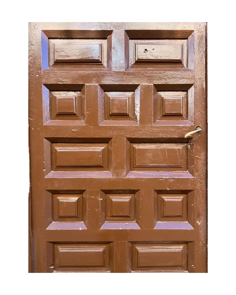 Puerta Castellana de Cuarterones en Roble – Siglo XVIII, Puertas Castellanas, Siglo XVIII · vista 2/9
