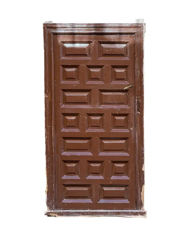 Puerta Castellana de Cuarterones en Roble – Siglo XVIII