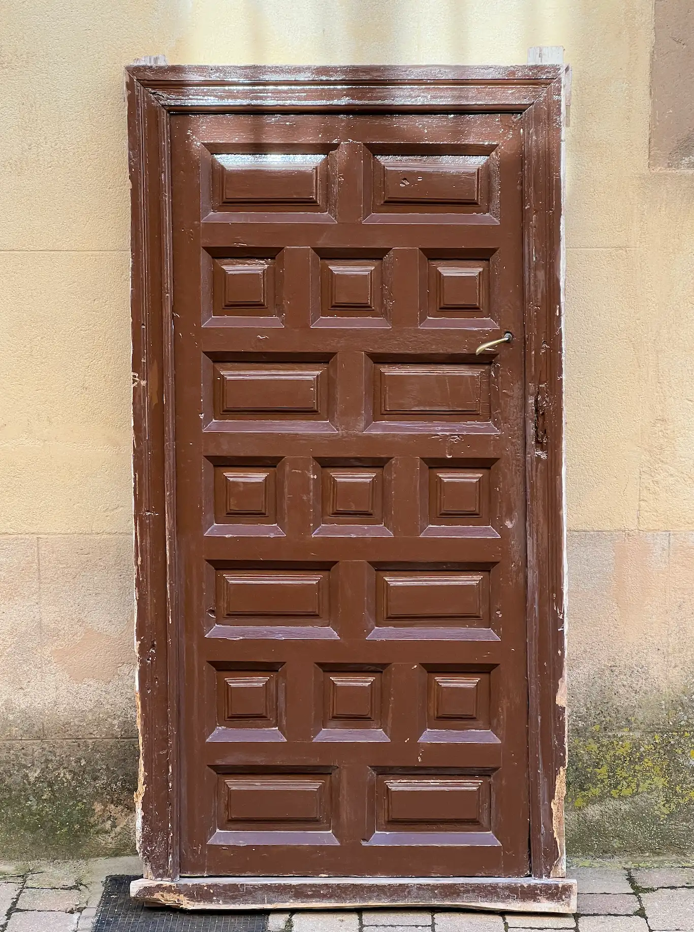 Puerta Castellana de Cuarterones en Roble – Siglo XVIII