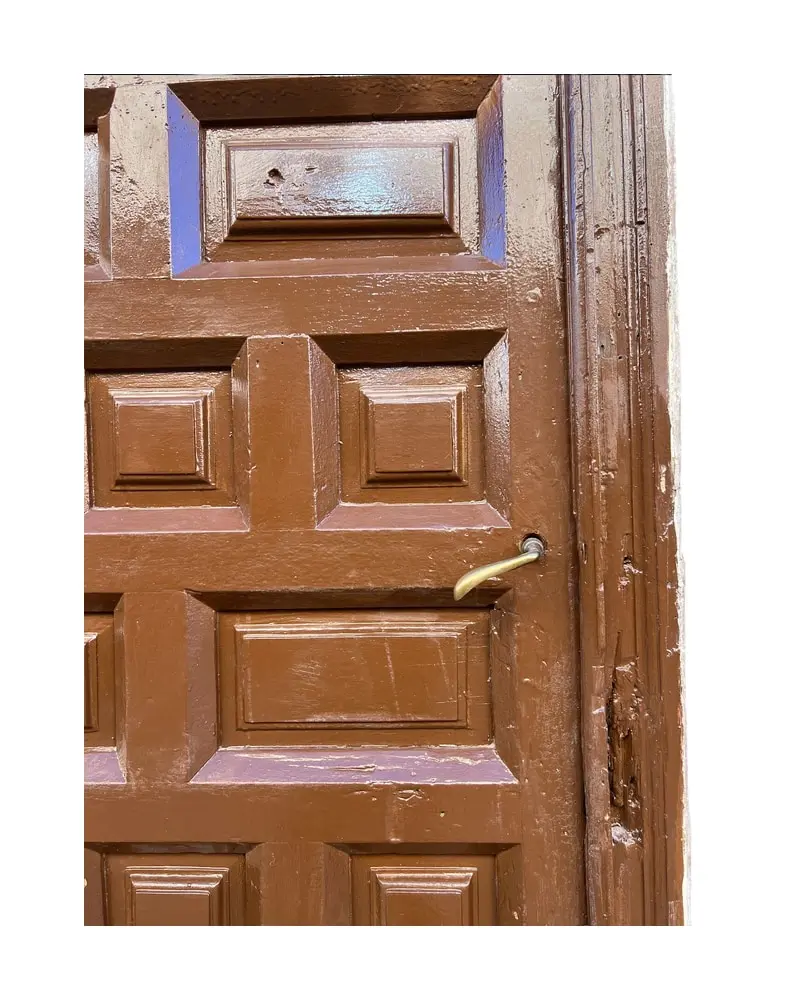 Puerta Castellana de Cuarterones en Roble – Siglo XVIII, Puertas Castellanas, Siglo XVIII · vista 5/9