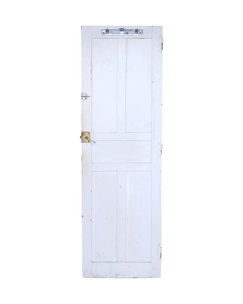 Puerta Rústica Castellana de Cuarterones en Pino, Siglo XX, Puertas Castellanas, Siglo XX · vista 5/5