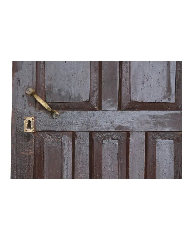 Puerta Rústica Castellana de Cuarterones en Pino, Siglo XX, Puertas Castellanas, Siglo XX · vista 3/5