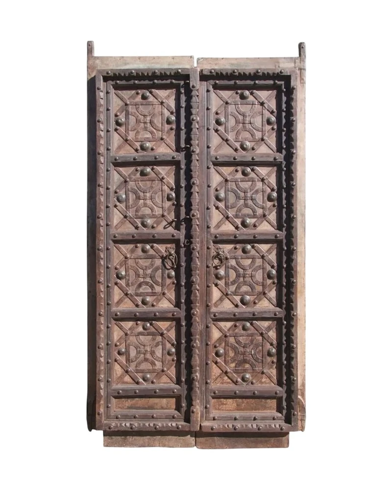 Gran Puerta India del Siglo XIX, Puertas y Arquitectónico, Siglo XIX