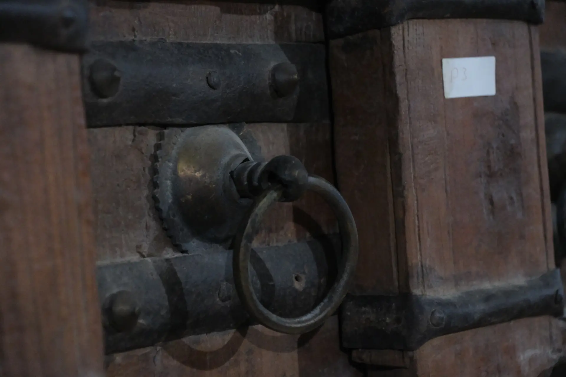 Porton de un Templo del norte de la India, Siglo XIX, Puertas Nobles de la India, Siglo XIX · vista 10/10