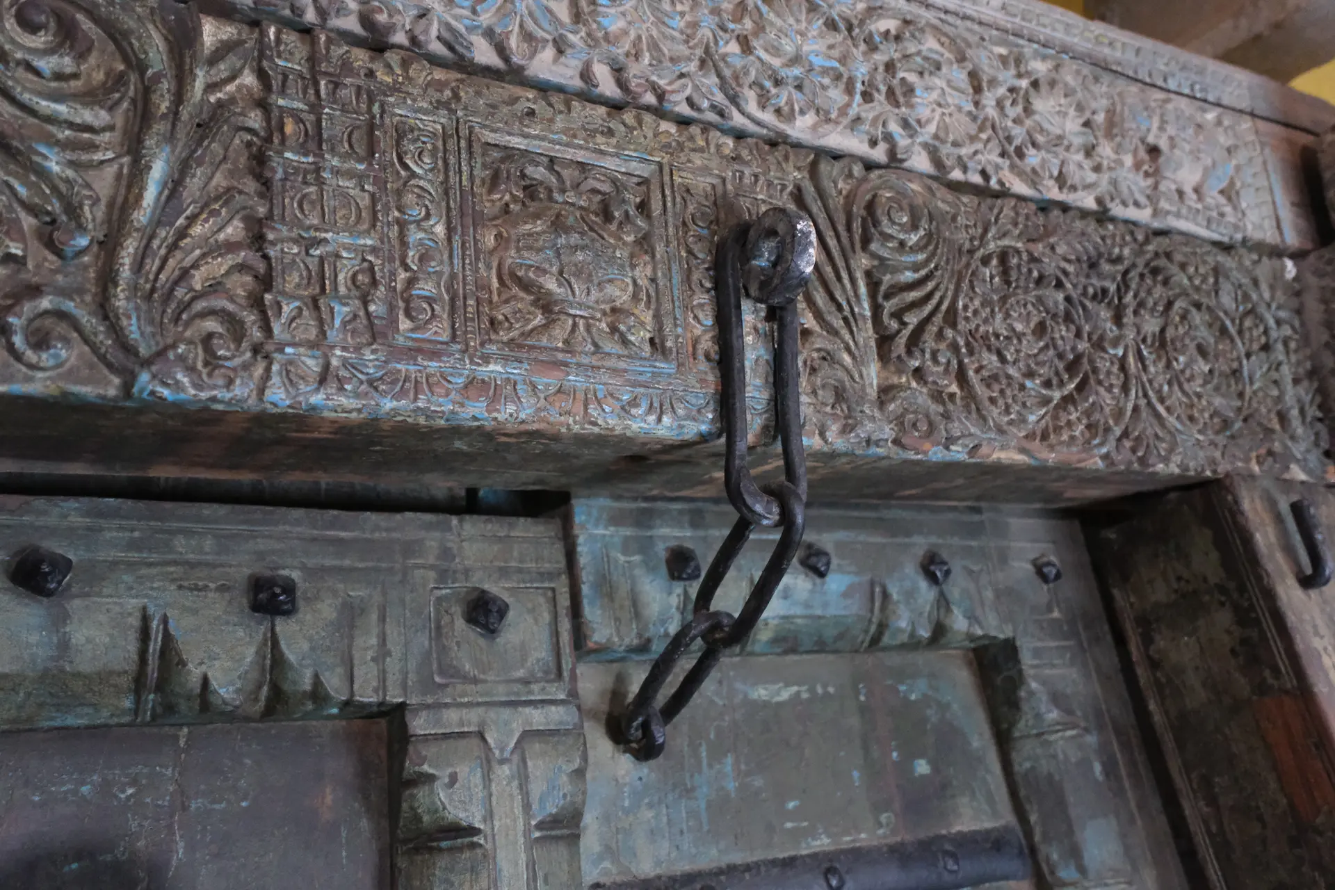 Puerta Noble de la India pintada, Siglo XIX, Puertas y Arquitectónico, Siglo XIX · vista 11/11