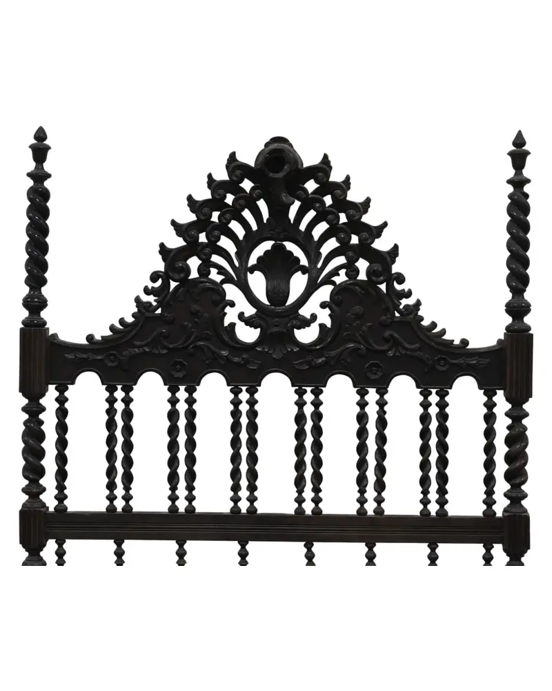 Cama de Bilros Portuguesa del Siglo XIX, Camas, Siglo XIX · vista 2/15