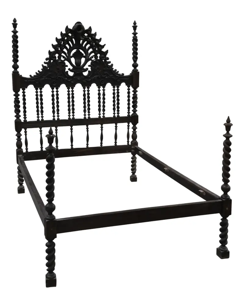 Cama de Bilros Portuguesa del Siglo XIX, Camas, Siglo XIX · vista 6/15