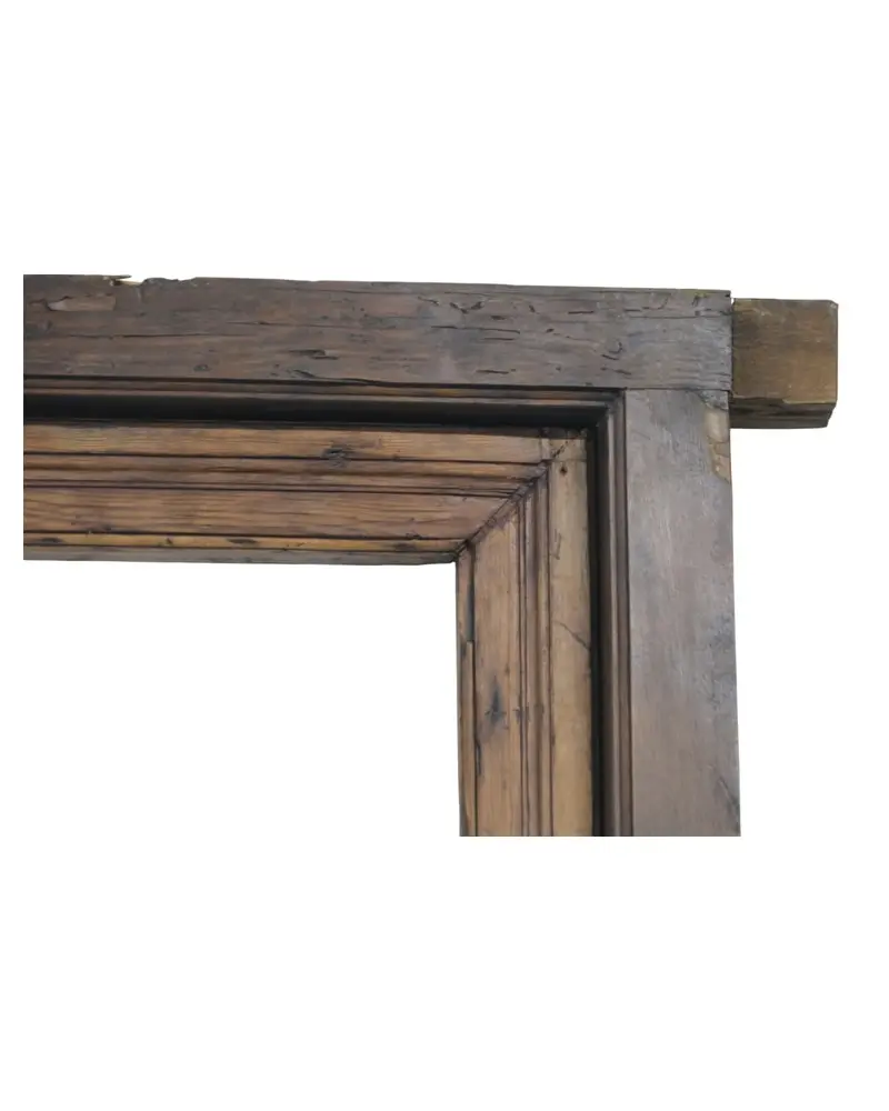 Puerta de nogal con cuarterones, principios del Siglo XIX, Puertas y Arquitectónico, Siglo XIX · vista 6/16