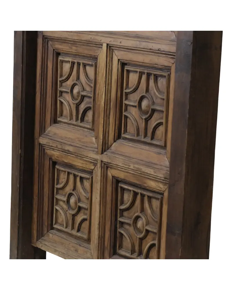 Puerta de nogal con cuarterones, principios del Siglo XIX, Puertas y Arquitectónico, Siglo XIX · vista 8/16