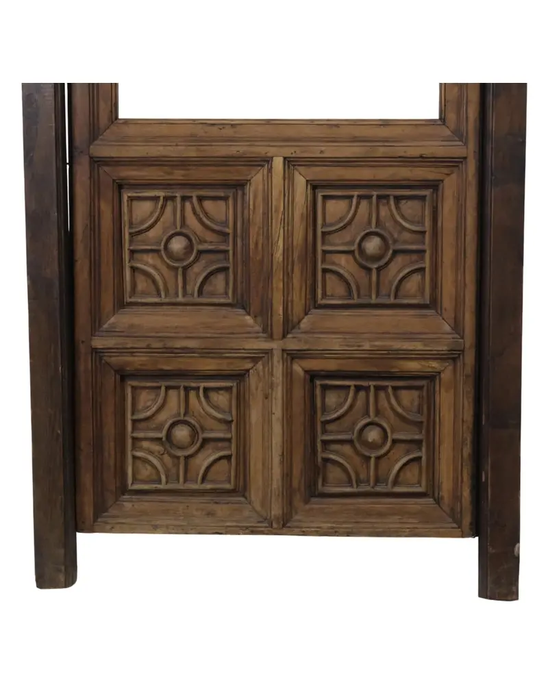Puerta de nogal con cuarterones, principios del Siglo XIX, Puertas y Arquitectónico, Siglo XIX · vista 3/16
