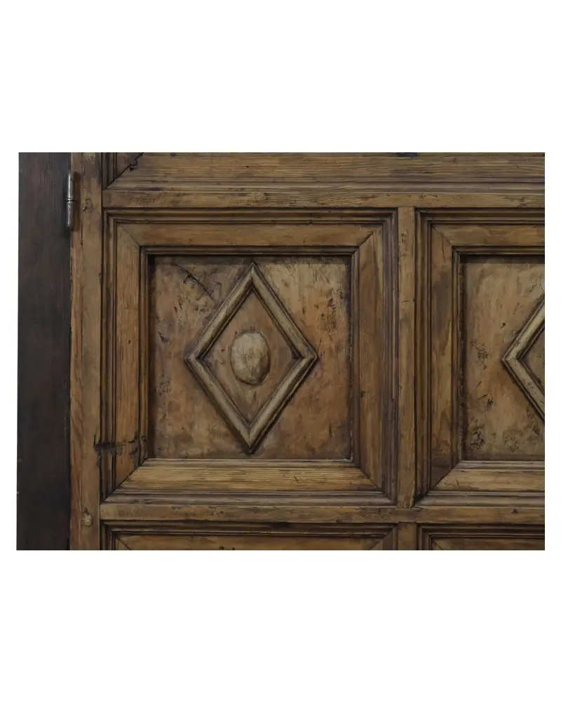 Puerta de nogal con cuarterones, principios del Siglo XIX, Puertas y Arquitectónico, Siglo XIX · vista 12/16