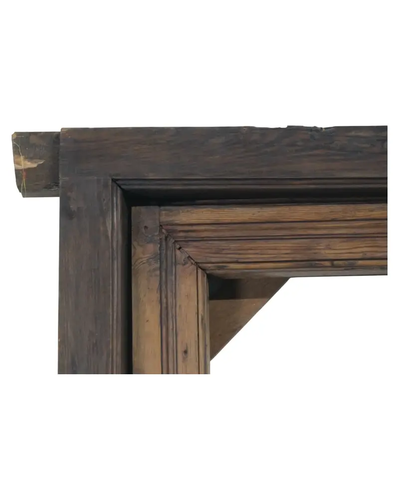 Puerta de nogal con cuarterones, principios del Siglo XIX, Puertas y Arquitectónico, Siglo XIX · vista 5/16