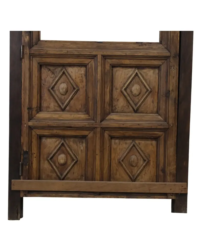 Puerta de nogal con cuarterones, principios del Siglo XIX, Puertas y Arquitectónico, Siglo XIX · vista 11/16