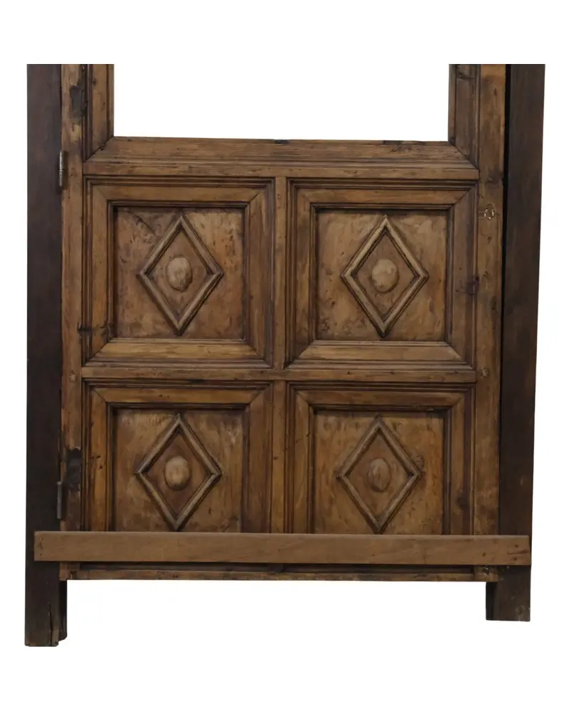 Puerta de nogal con cuarterones, principios del Siglo XIX, Puertas y Arquitectónico, Siglo XIX · vista 14/16