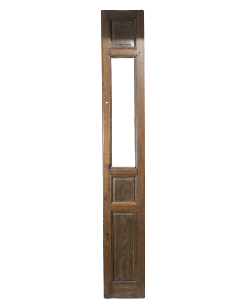 Puerta alta de madera con cuarterones, Madrid, Siglo XX, Puertas y Arquitectónico, Siglo XIX