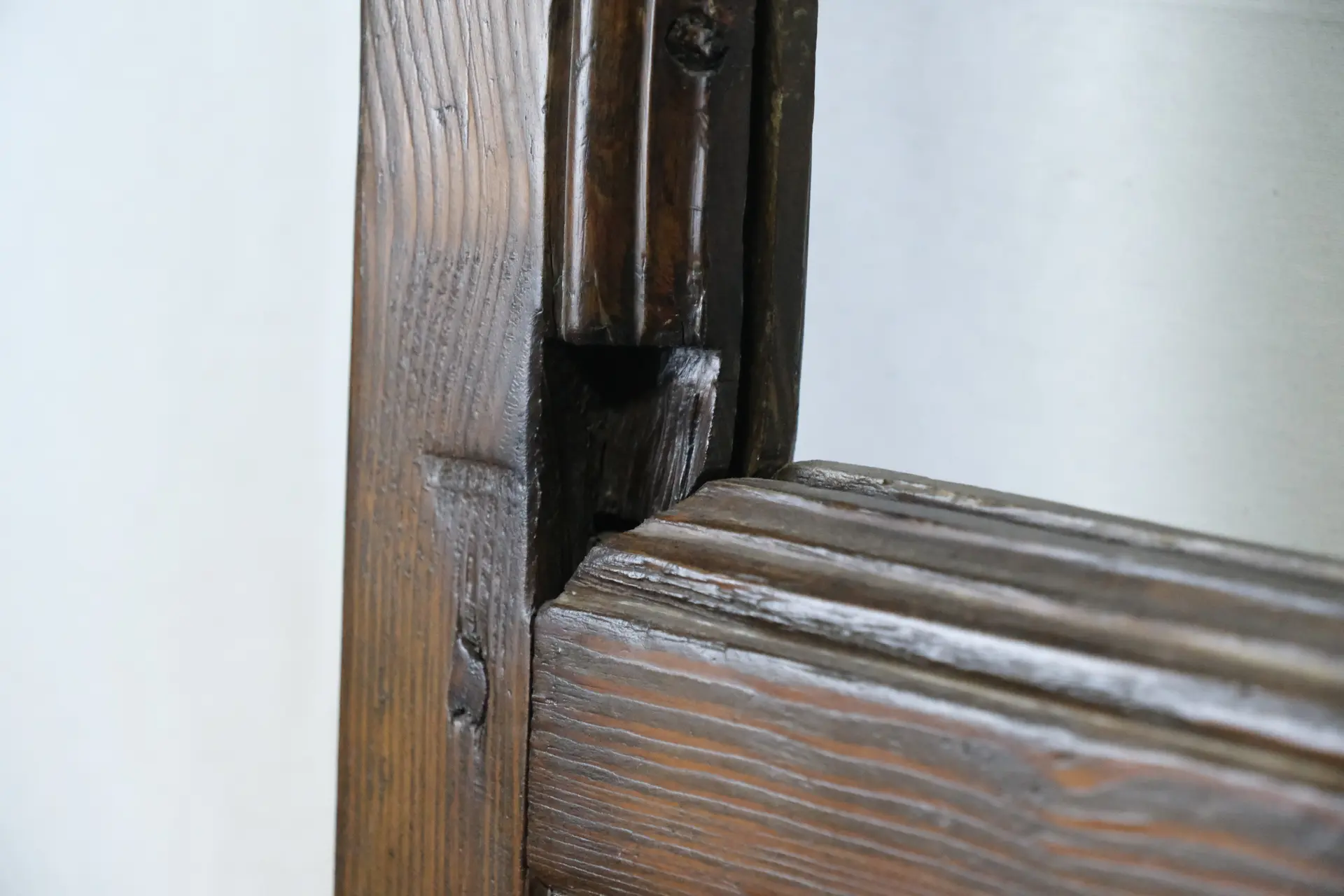 Puerta alta de madera con cuarterones, Madrid, Siglo XX, Puertas y Arquitectónico, Siglo XIX · vista 5/7