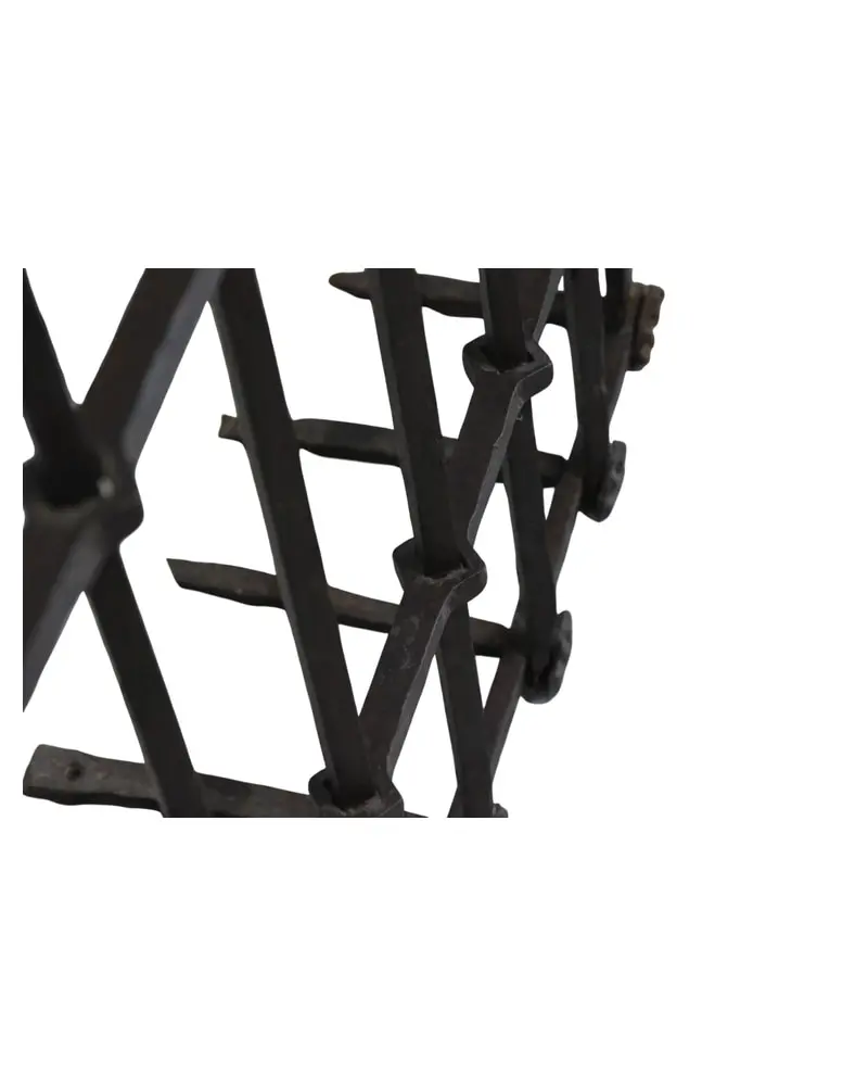 Reja de Hierro Forjado del Siglo XVIII con Copete Decorativo, Herrería y Metal, Siglo XVIII · vista 11/12