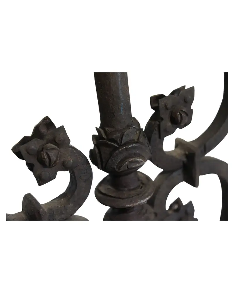 Reja de Hierro del Siglo XVIII con Elemento Decorativo, Herrería y Metal, Siglo XVIII · vista 13/14