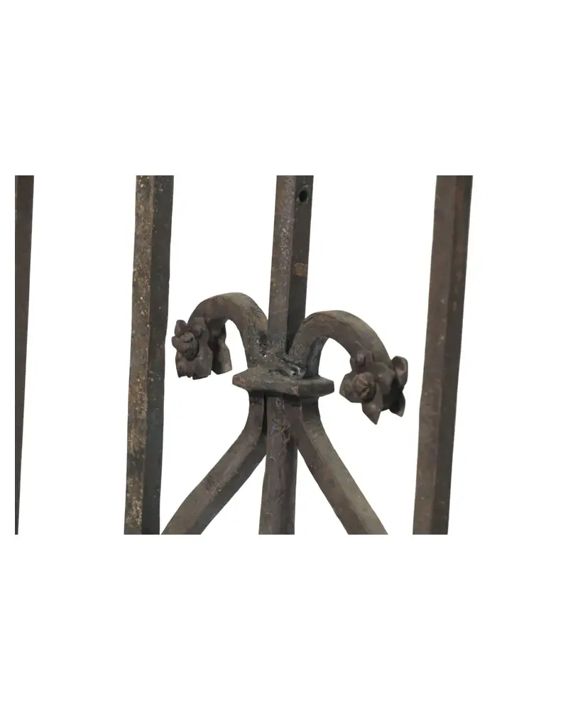 Reja de Hierro del Siglo XVIII con Elemento Decorativo, Herrería y Metal, Siglo XVIII · vista 5/14