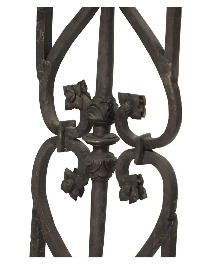 Reja de Hierro del Siglo XVIII con Elemento Decorativo, Herrería y Metal, Siglo XVIII · vista 3/14