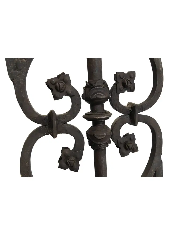 Reja de Hierro del Siglo XVIII con Elemento Decorativo, Herrería y Metal, Siglo XVIII · vista 14/14