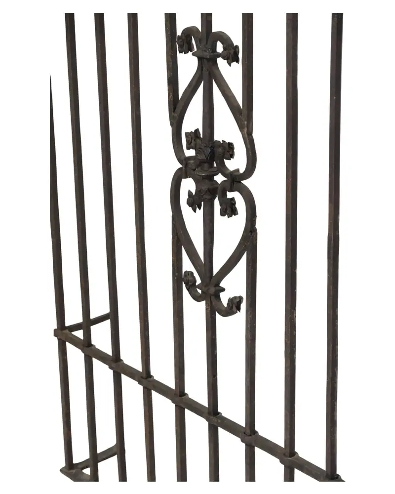 Reja de Hierro del Siglo XVIII con Elemento Decorativo, Herrería y Metal, Siglo XVIII · vista 9/14