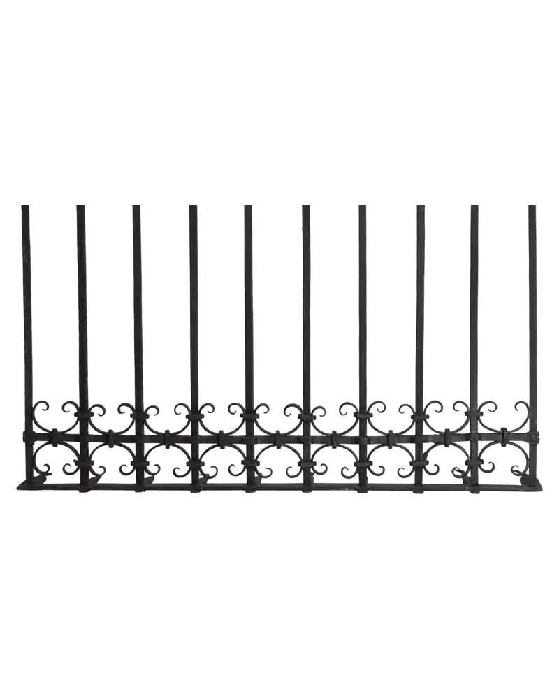 Reja de Hierro Decorada, Siglo XIX, Herrería y Metal, Siglo XIX · vista 5/16