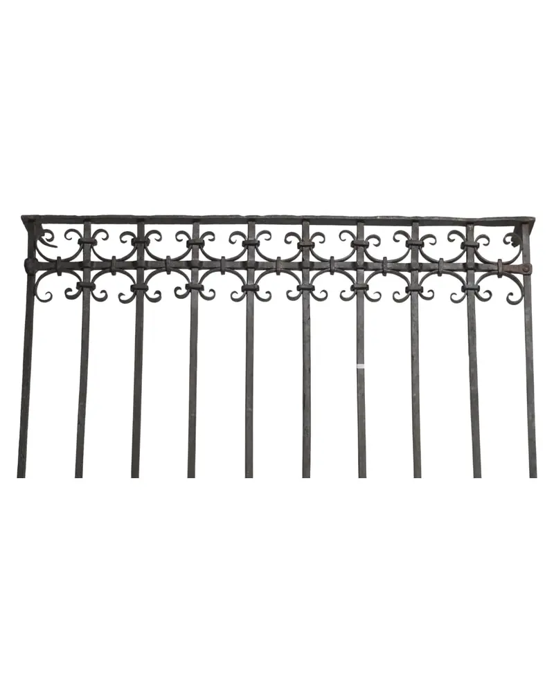Reja de Hierro Decorada, Siglo XIX, Herrería y Metal, Siglo XIX · vista 4/16