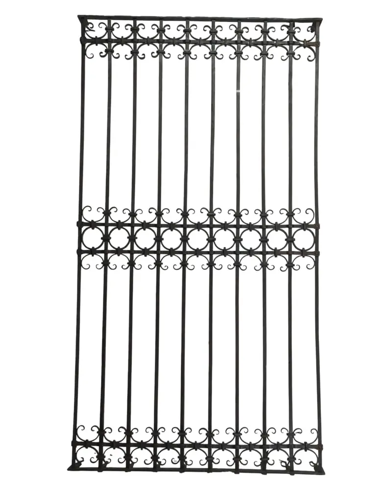 Reja de Hierro Decorada, Siglo XIX, Herrería y Metal, Siglo XIX · vista 2/16