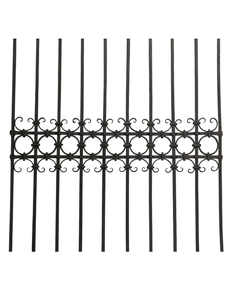 Reja de Hierro Decorada, Siglo XIX, Herrería y Metal, Siglo XIX · vista 3/16