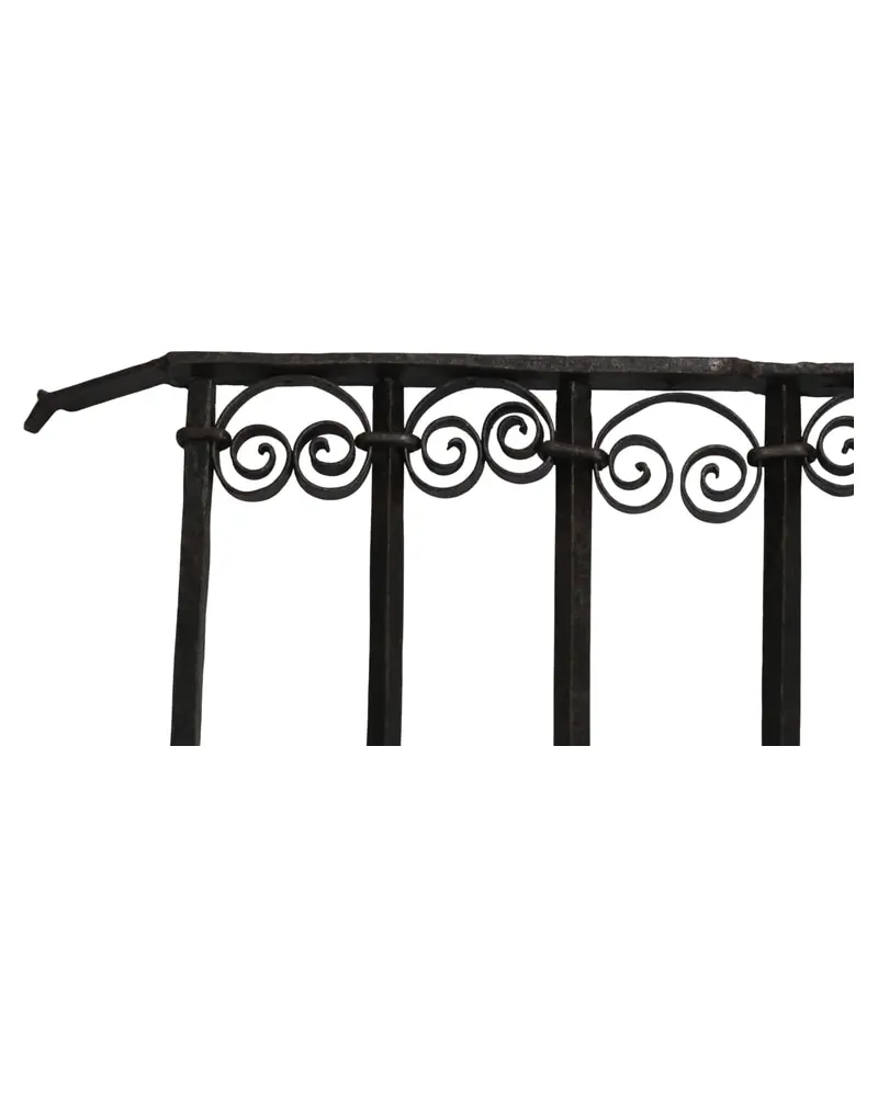 Reja de Hierro del Siglo XIX con Motivos Decorativos, Herrería y Metal, Siglo XIX · vista 7/11