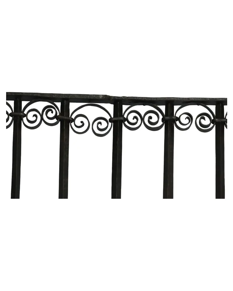 Reja de Hierro del Siglo XIX con Motivos Decorativos, Herrería y Metal, Siglo XIX · vista 6/11