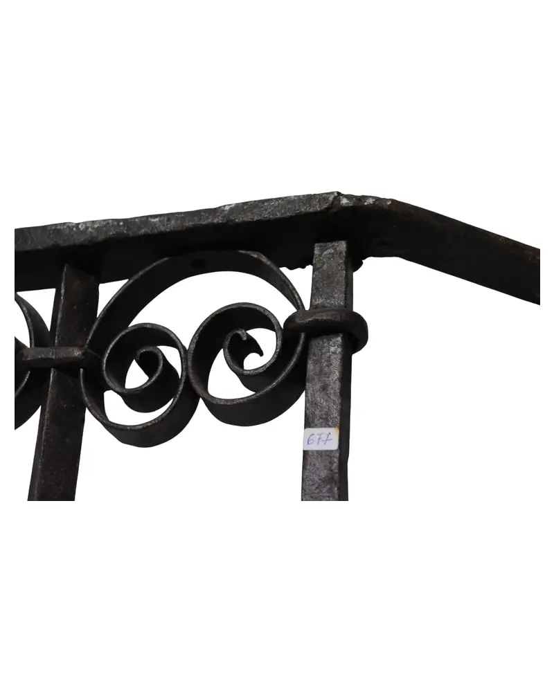 Reja de Hierro del Siglo XIX con Motivos Decorativos, Herrería y Metal, Siglo XIX · vista 11/11