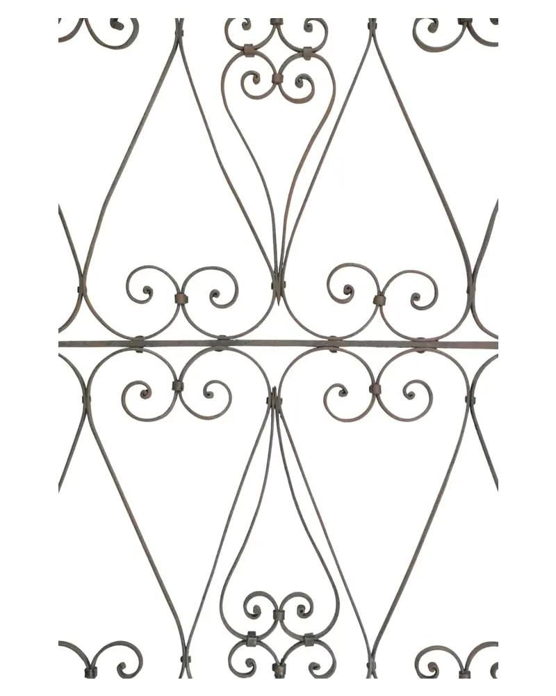 Reja Sevillana del Siglo XIX en Hierro Forjado, Herrería y Metal, Siglo XIX · vista 3/11