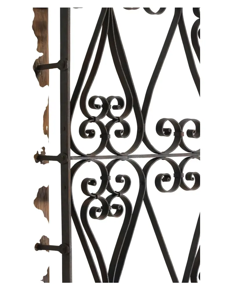 Reja Sevillana del Siglo XIX en Hierro Forjado, Herrería y Metal, Siglo XIX · vista 4/11