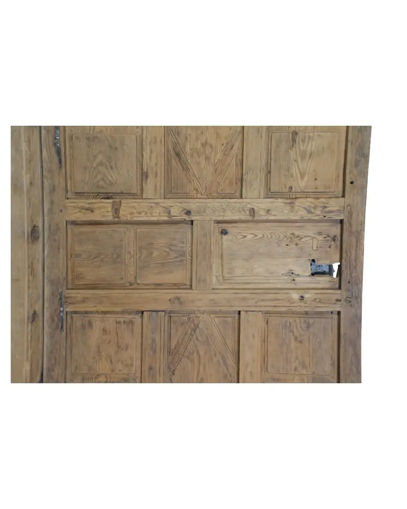 Puerta de Cuarterones del Siglo XVIII en Pino, Puertas y Arquitectónico, Siglo XVIII · vista 3/12