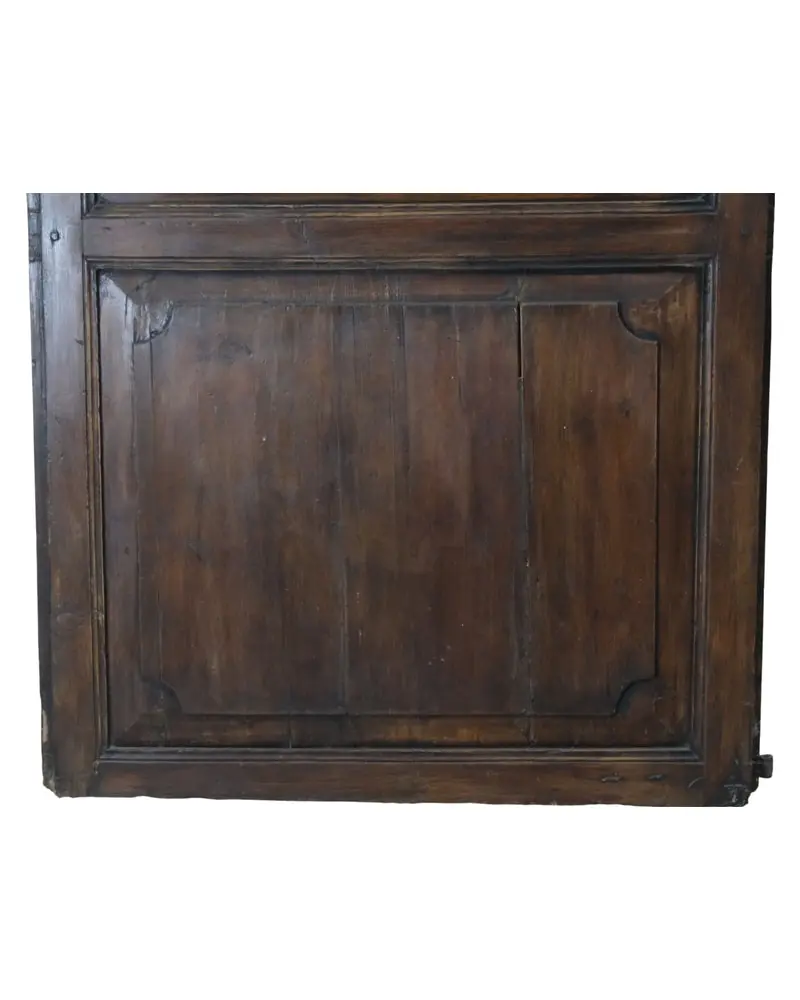 Puerta de Pino del Siglo XVIII con Tres Cuarterones, Puertas y Arquitectónico, Siglo XVIII · vista 6/16