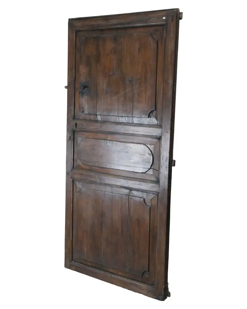 Puerta de Pino del Siglo XVIII con Tres Cuarterones, Puertas y Arquitectónico, Siglo XVIII · vista 7/16