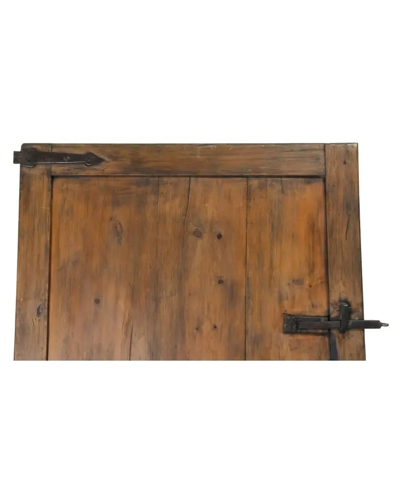 Puerta de Pino del Siglo XVIII con Tres Cuarterones, Puertas y Arquitectónico, Siglo XVIII · vista 16/16