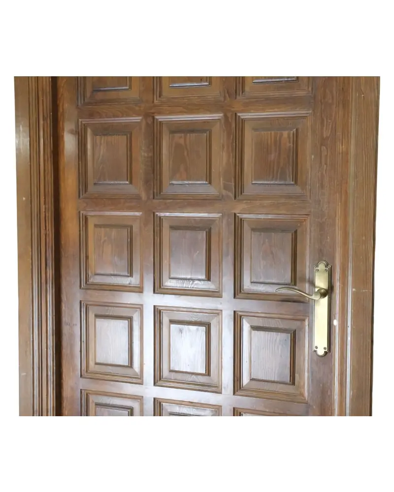 Puerta de Medio Punto del Siglo XX en Roble Macizo, Puertas y Arquitectónico, Siglo XX · vista 3/5