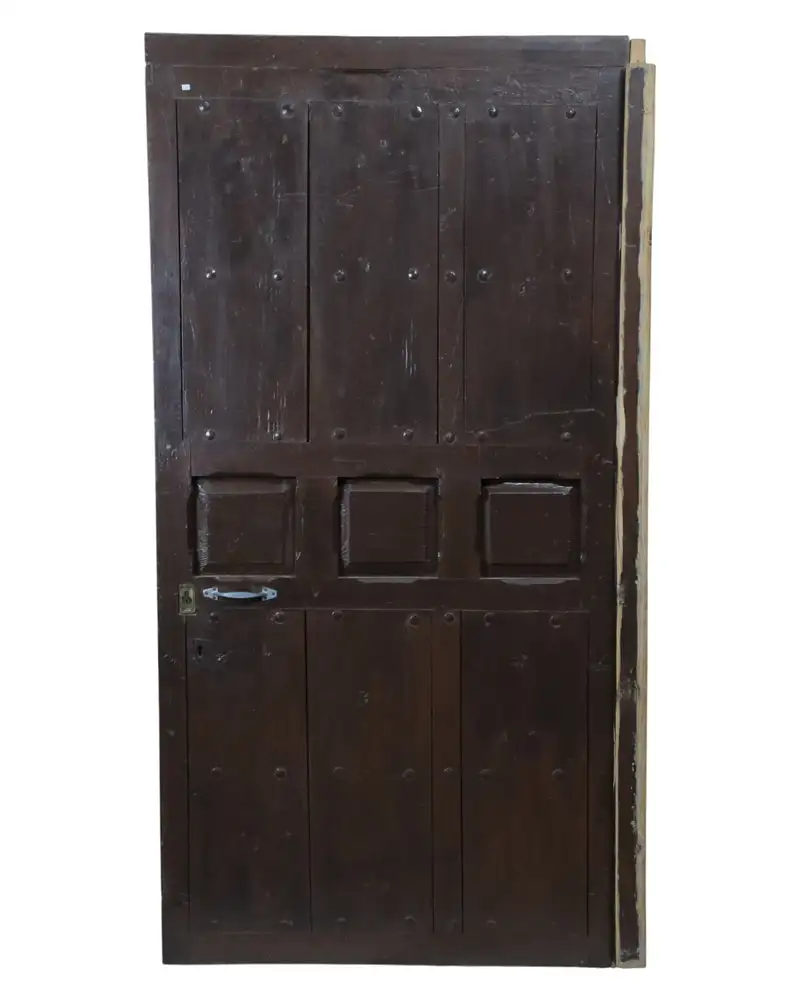 Puerta Rustica con Tres Cuarterones, Siglo XIX