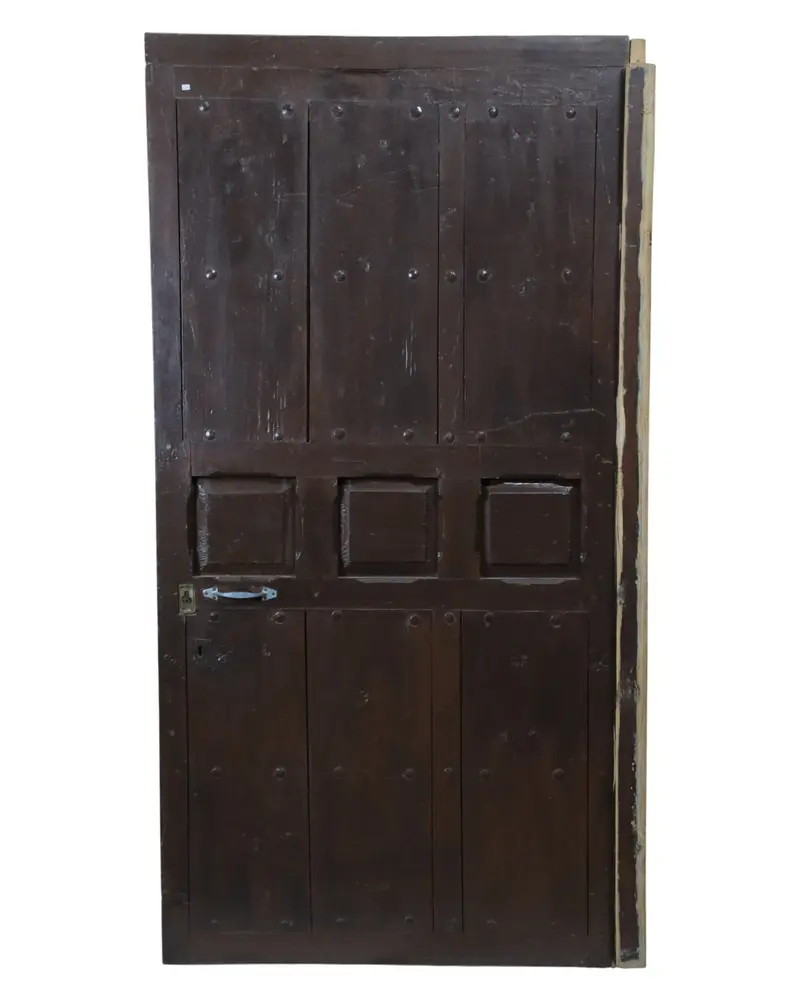 Puerta Rustica con Tres Cuarterones, Siglo XIX, Puertas y Arquitectónico, Siglo XIX